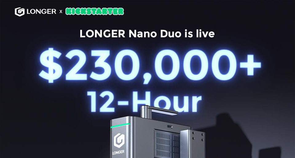 Longer Nano Duo Update: $230,000+ Raised in Just 12 Hours!