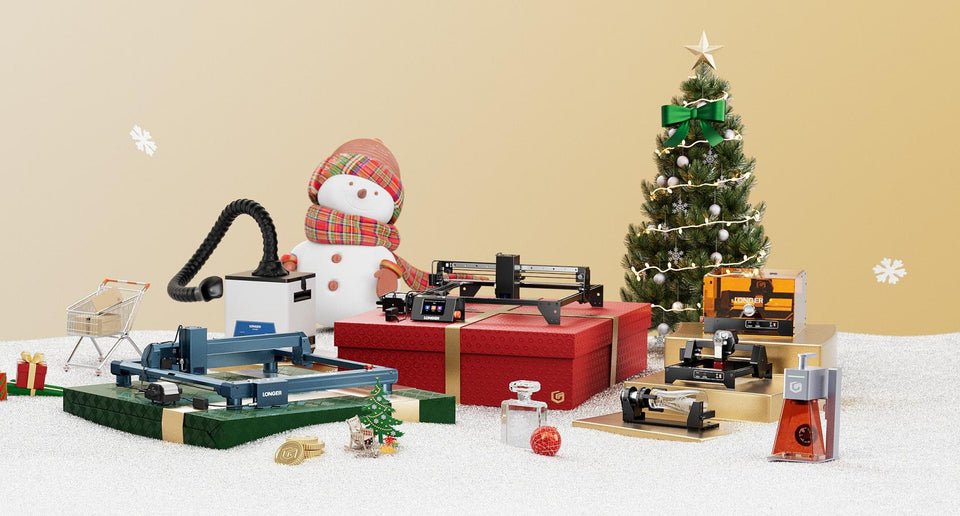 LONGER Ray5, B1, Nano, LK5, Lights Up Christmas 2024 with Creativity and Innovation