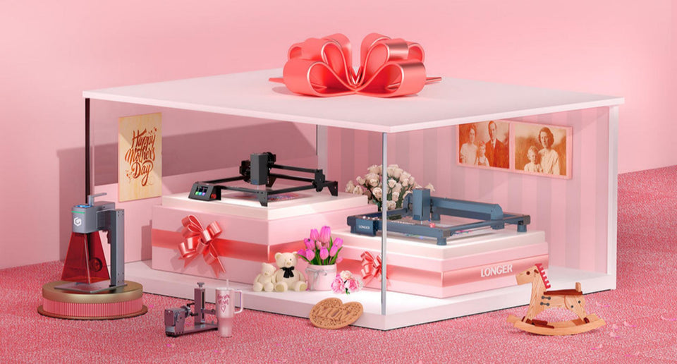 Make It Personal: 5+ Mother’s Day Gift Ideas with the Ray5 10W Laser Engraver