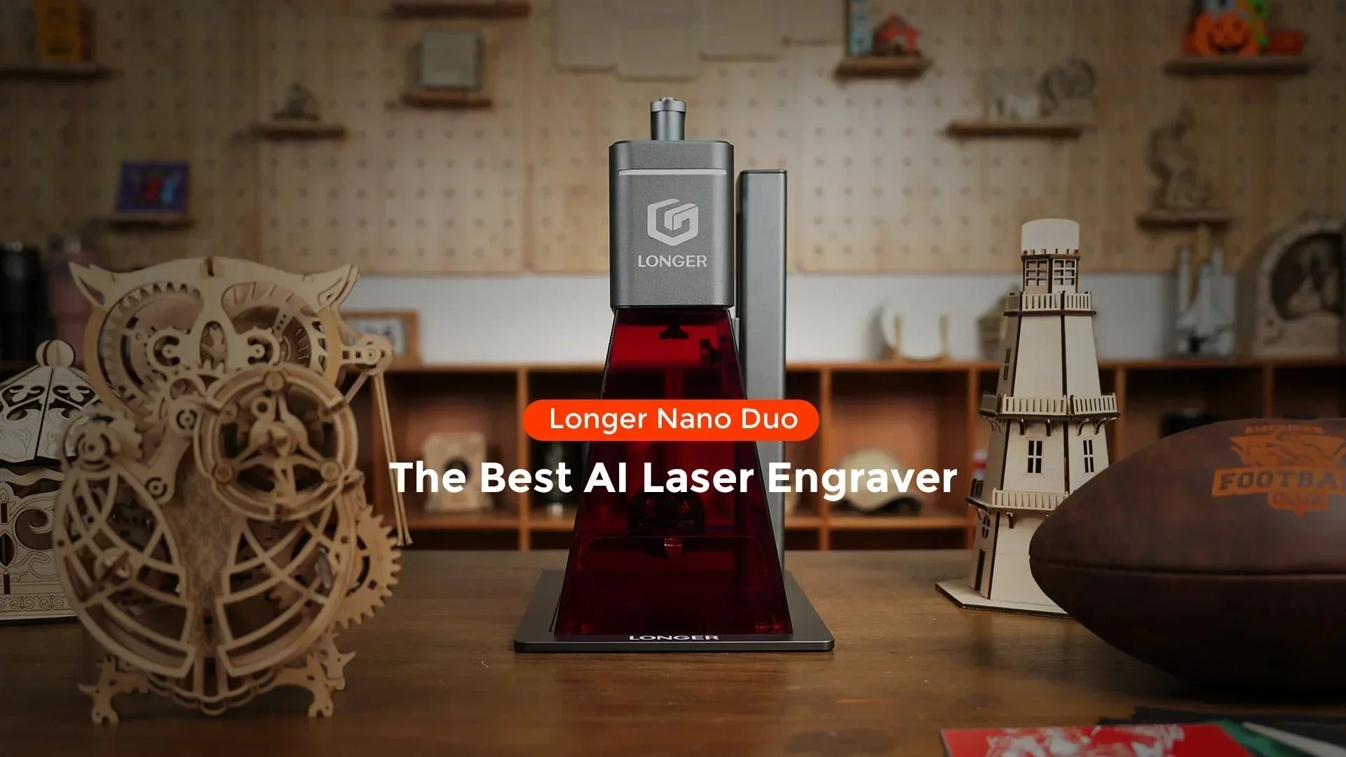 Longer Nano Duo & Nano Ruby The Best AI Laser Engraver