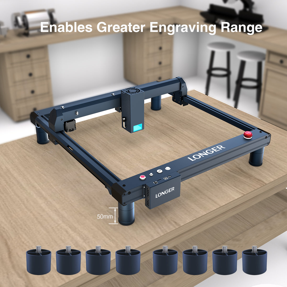 Raiser for Longer Laser B1 Engraver