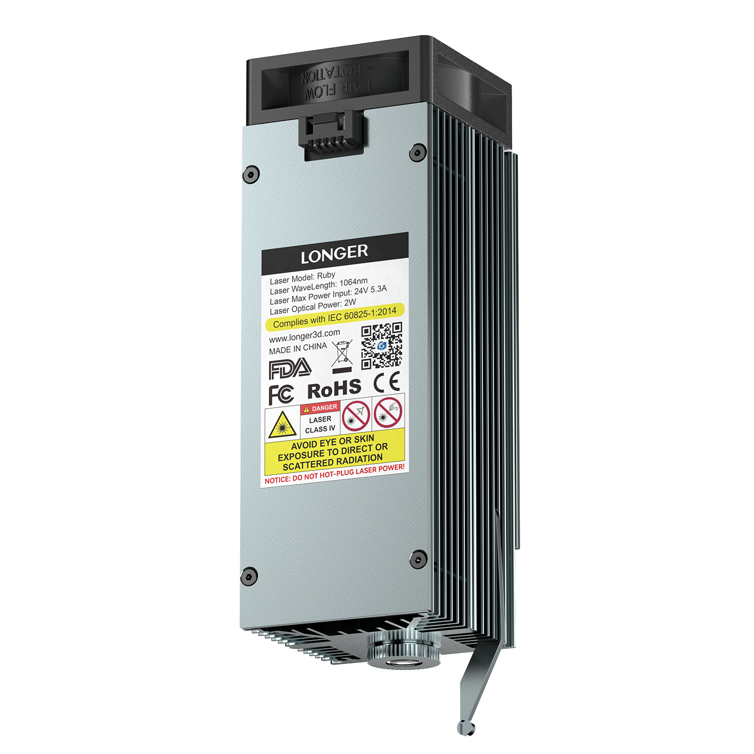 LONGER Ruby Pulsed Infrared Laser Module for Laser B1 / Ray5 Series