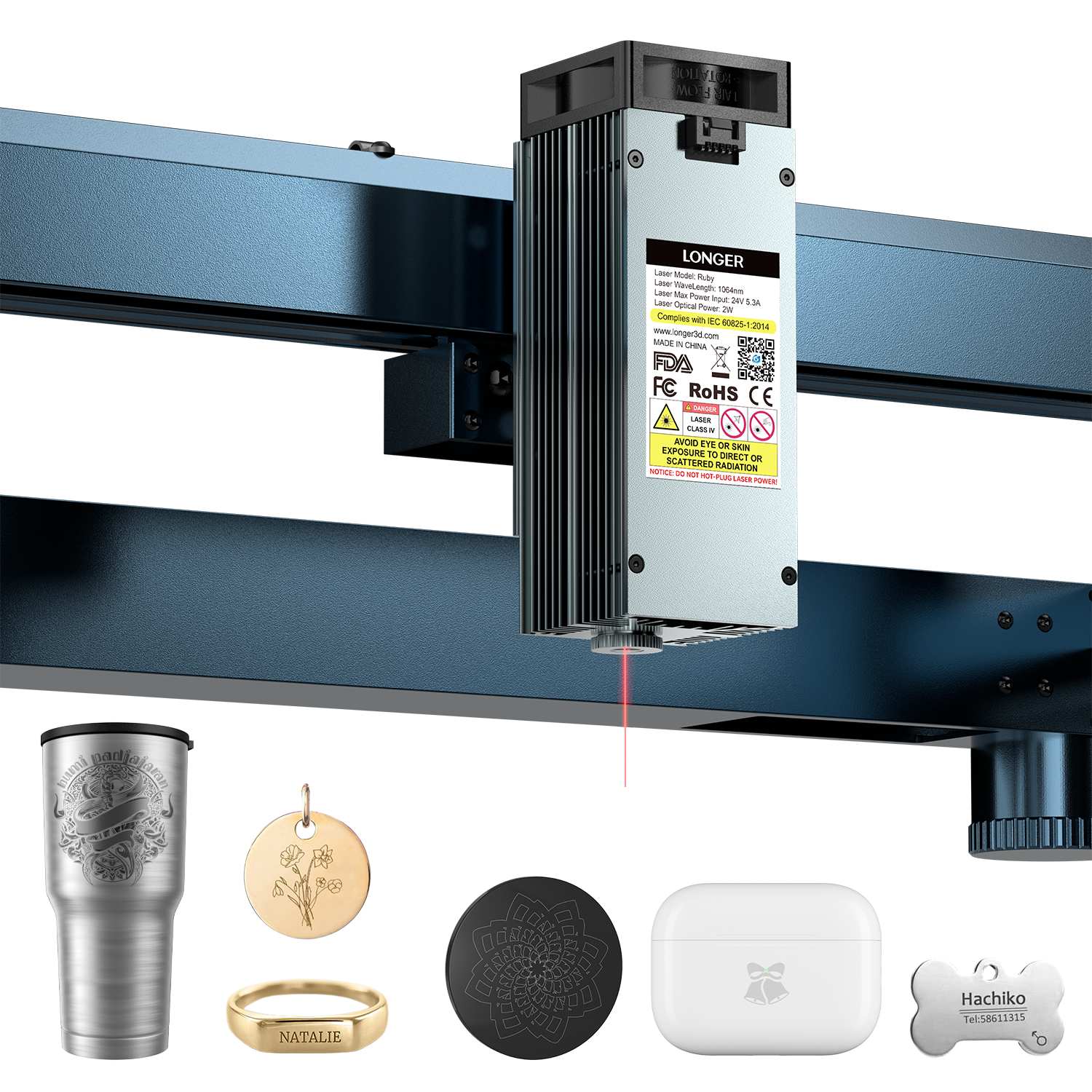 LONGER Ruby Pulsed Infrared Laser Module for Laser B1 / Ray5 Series