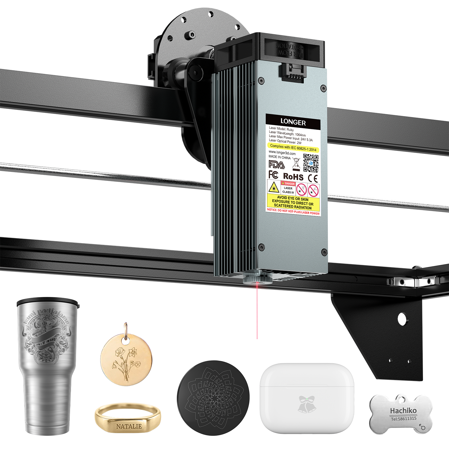 LONGER Ruby Pulsed Infrared Laser Module for Laser B1 / Ray5 Series