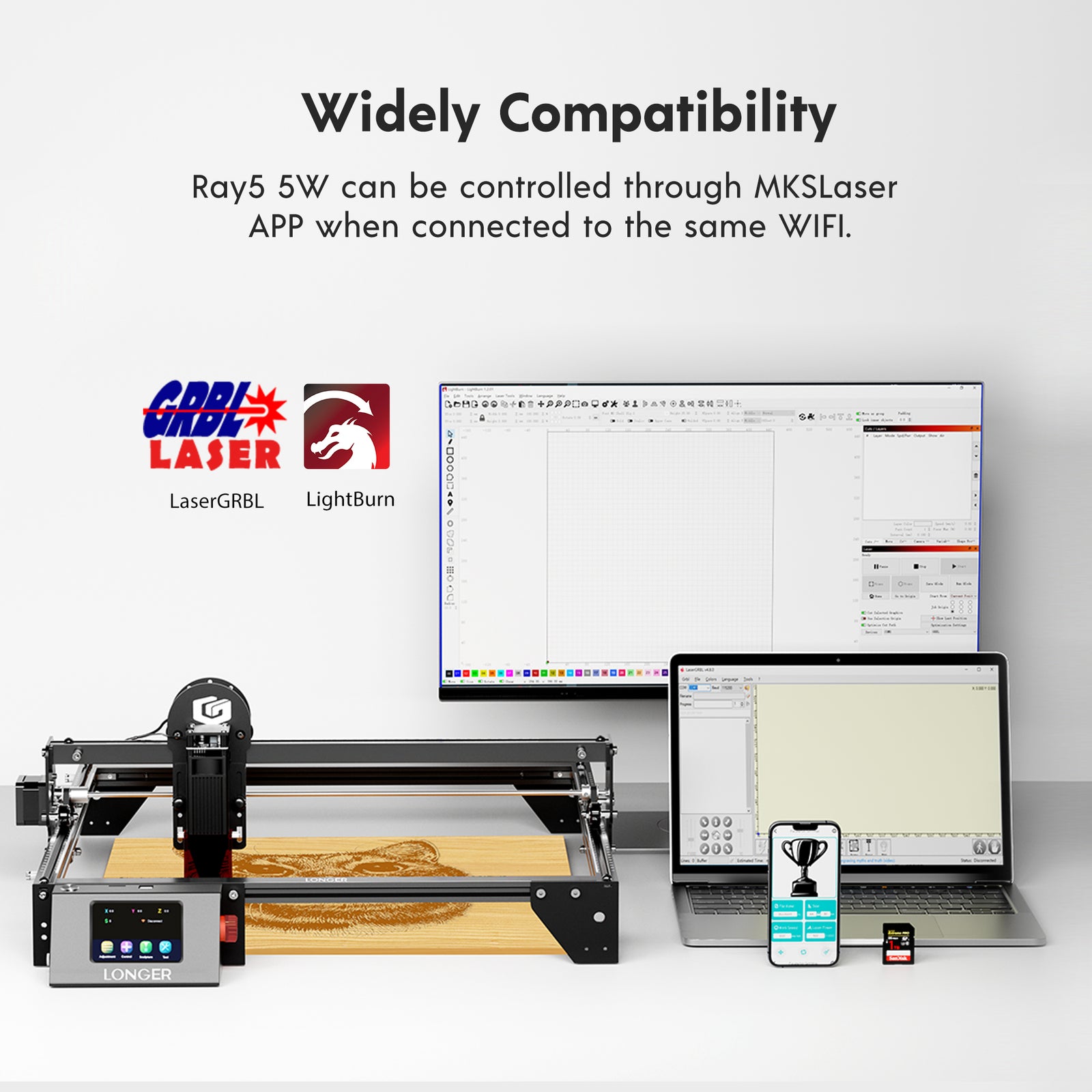 Longer Ray5 5W Laser Engraver
