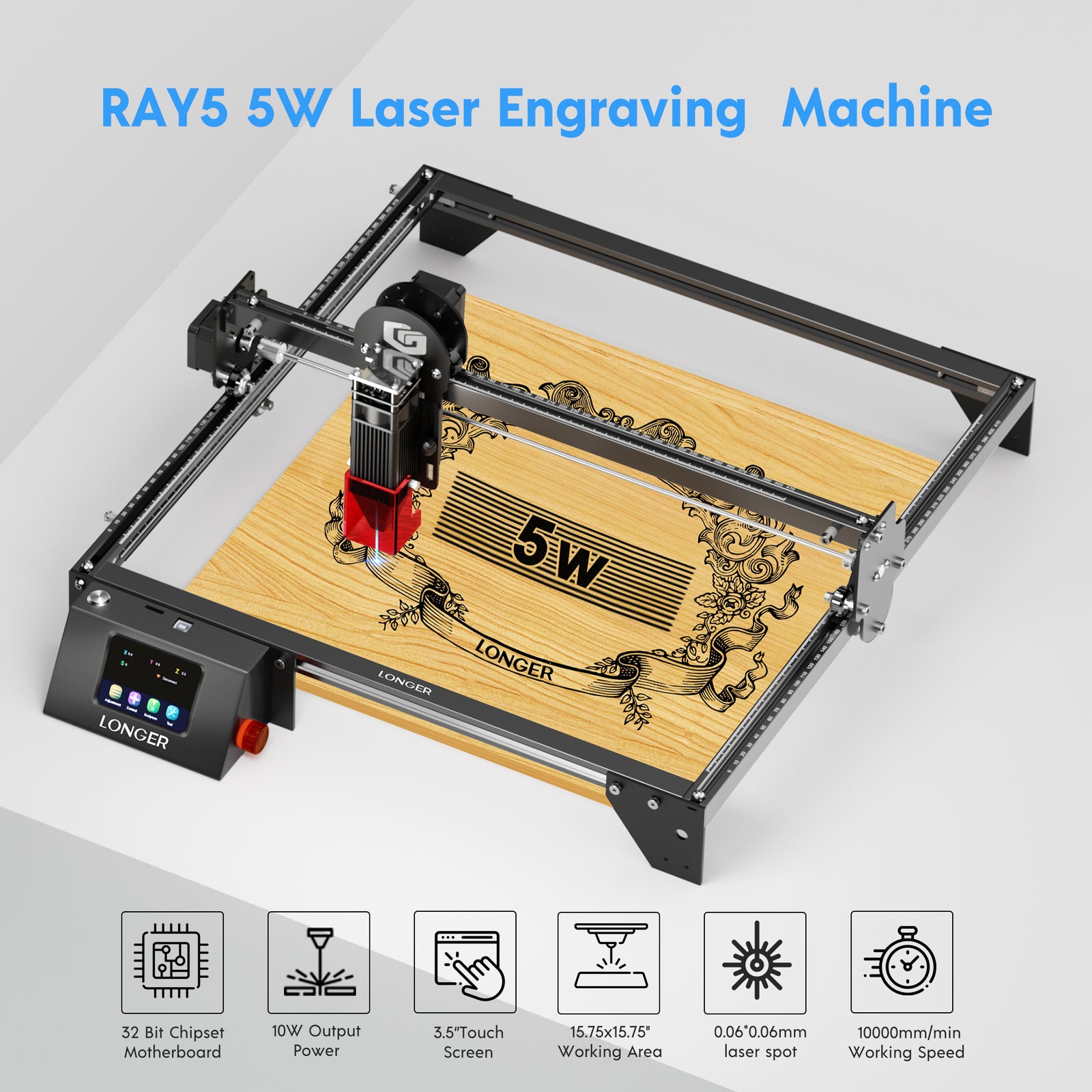 Longer Ray5 5W Laser Engraver