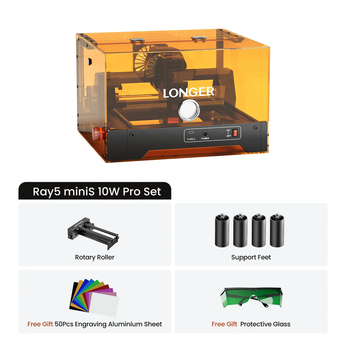 Longer Ray5 miniS Laser Engraver