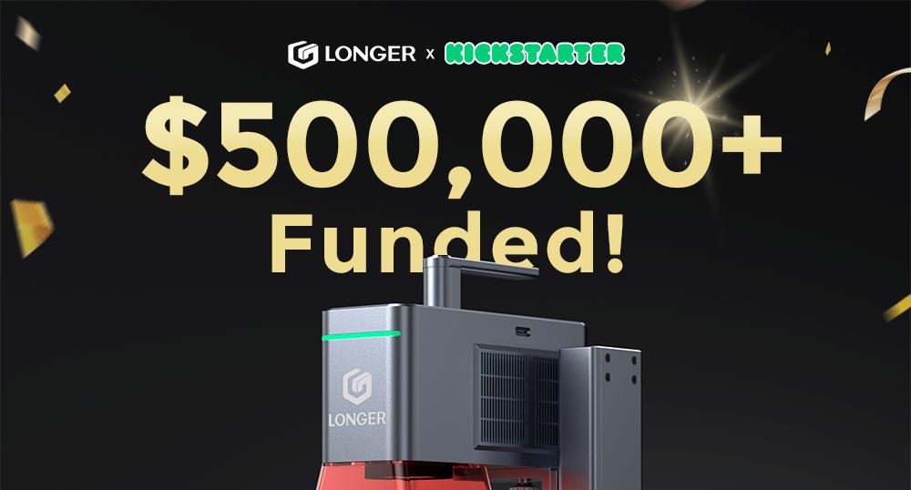 Longer Nano Duo Achieves $500,000, Surpassing Fundraising Goal by 2535% in Just 10 Days!