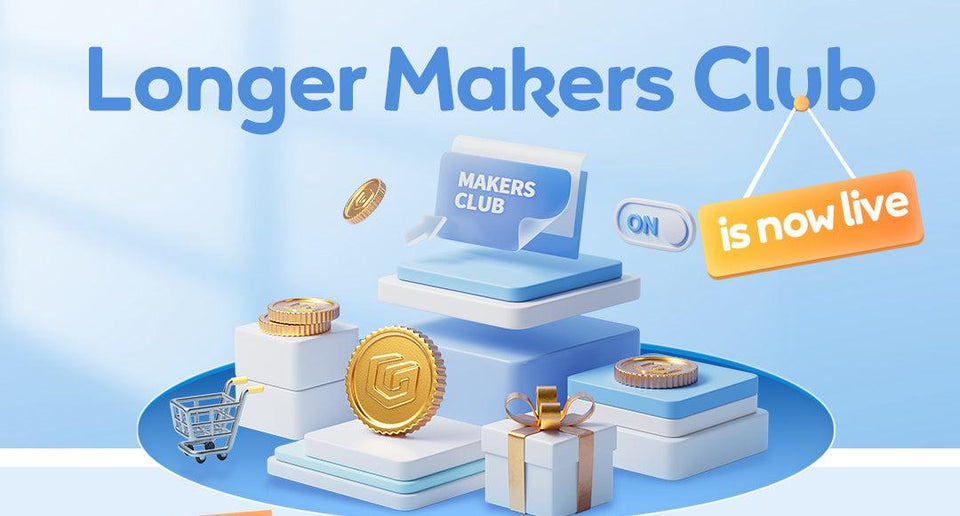Longer Makers Club Points Program Launch — Unlock More Exclusive Rewards with Points