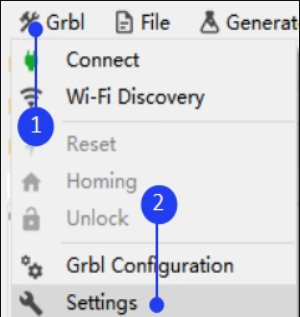 Connecting RAY5 mini to LaserGRBL via Wi-Fi