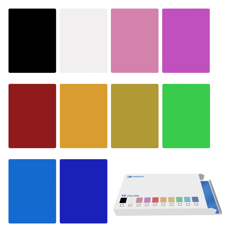 10 colors engraving machine consumables 0.21mm