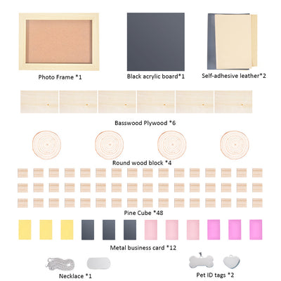 77 PCS DIY Engraving Materials