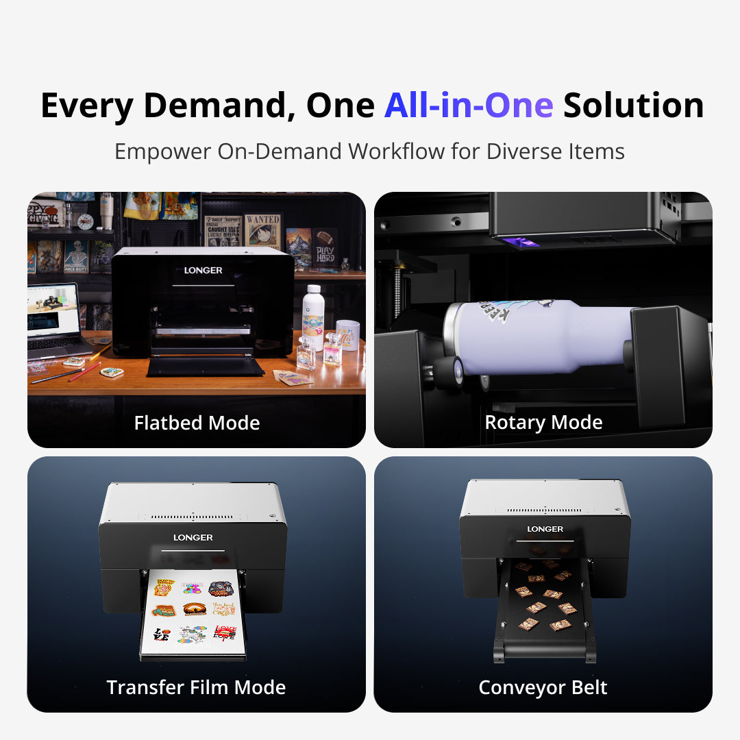 Longer ePrint Dual-head UV Printer