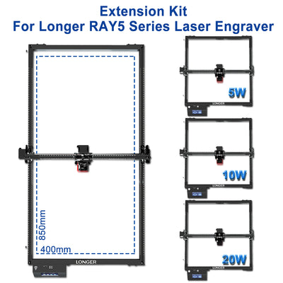 Extension Kit for Longer Ray5 Laser Engraver(XY Axis)
