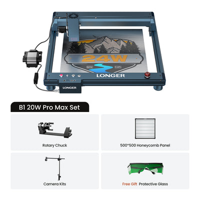 Longer B1 20W Laser Engraving Machine