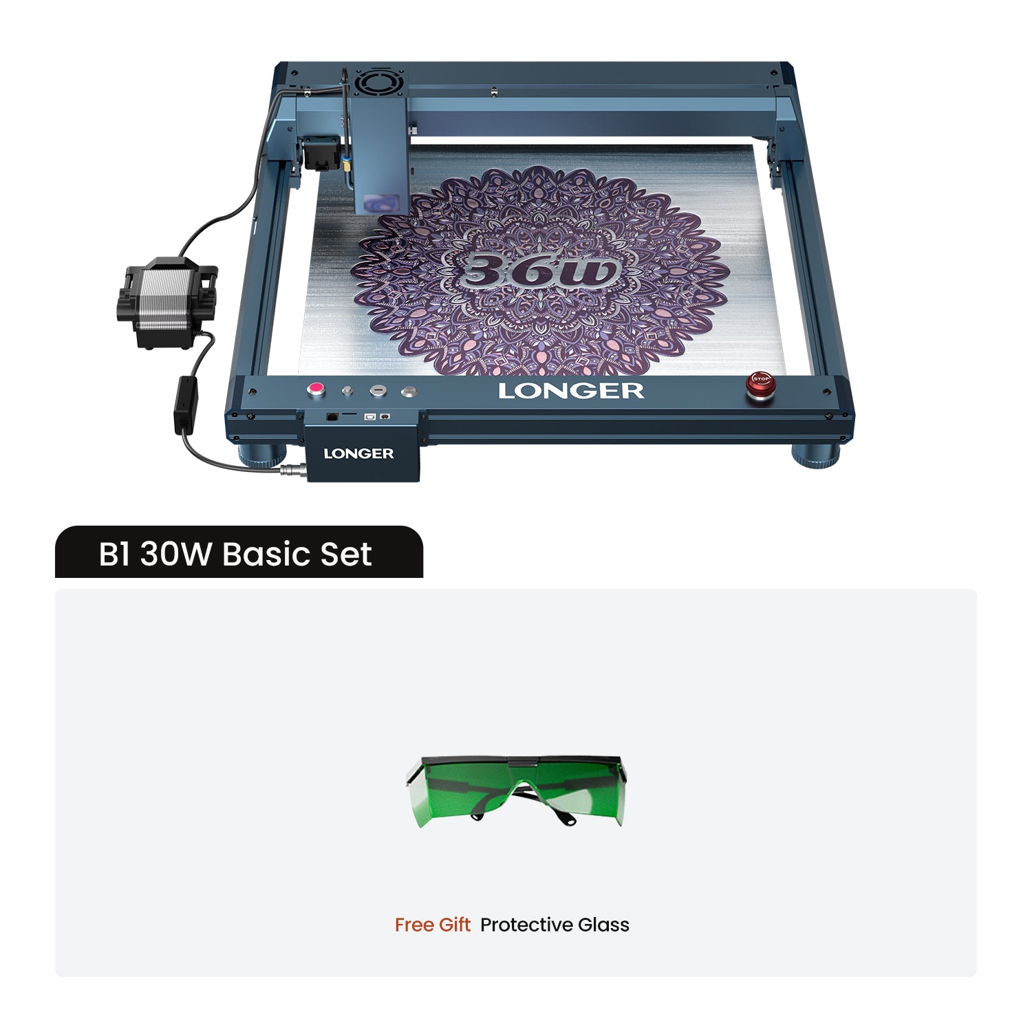 B1 30W 40W Laser Engraving Machine