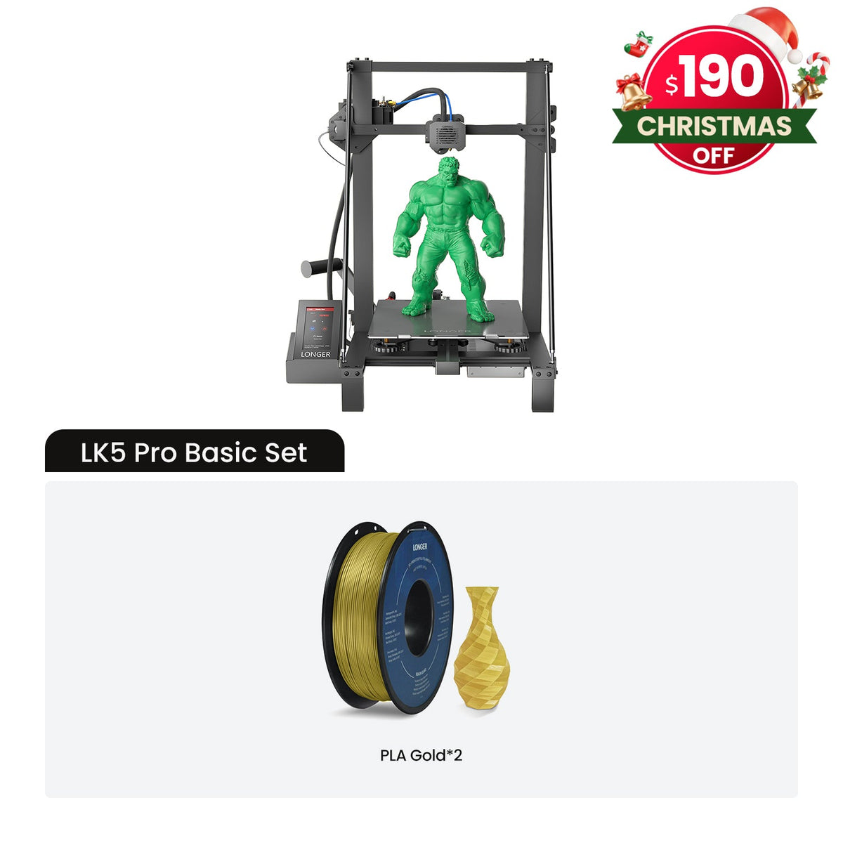 LK5 PRO FDM 3D Printer
