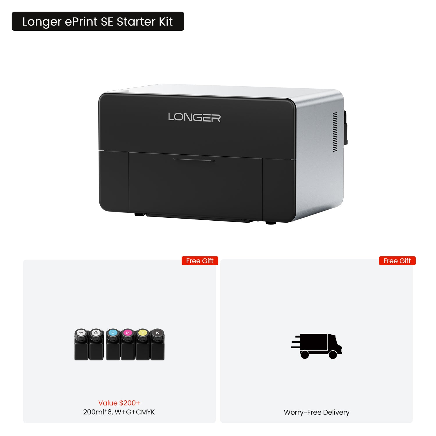 [Pre-order]Longer ePrint Dual-head UV Printer