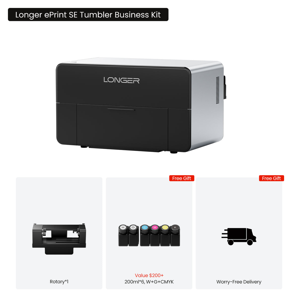 [Pre-order]Longer ePrint Dual-head UV Printer