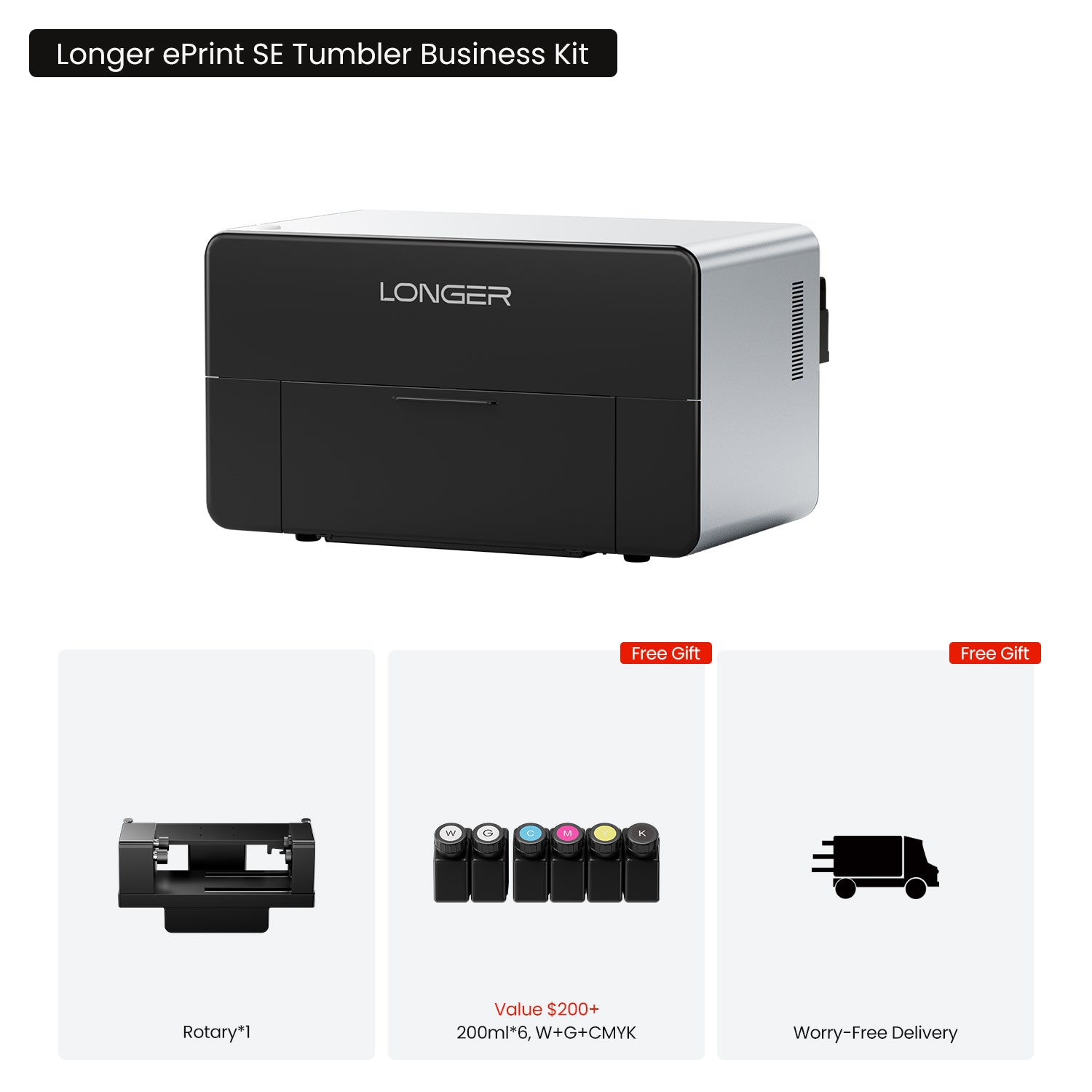 [Pre-order]Longer ePrint Dual-head UV Printer