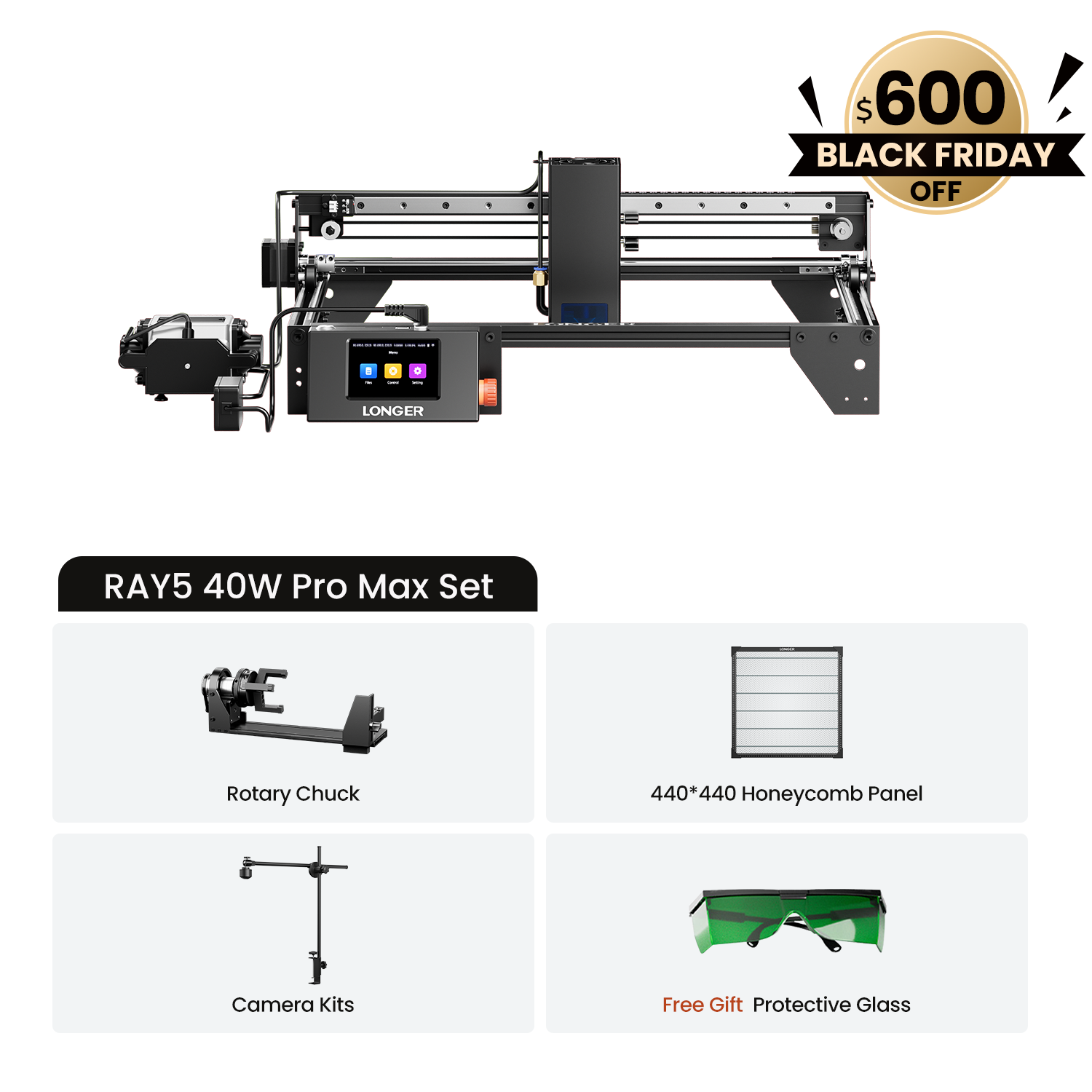 Longer Ray5 40W Laser Engraver
