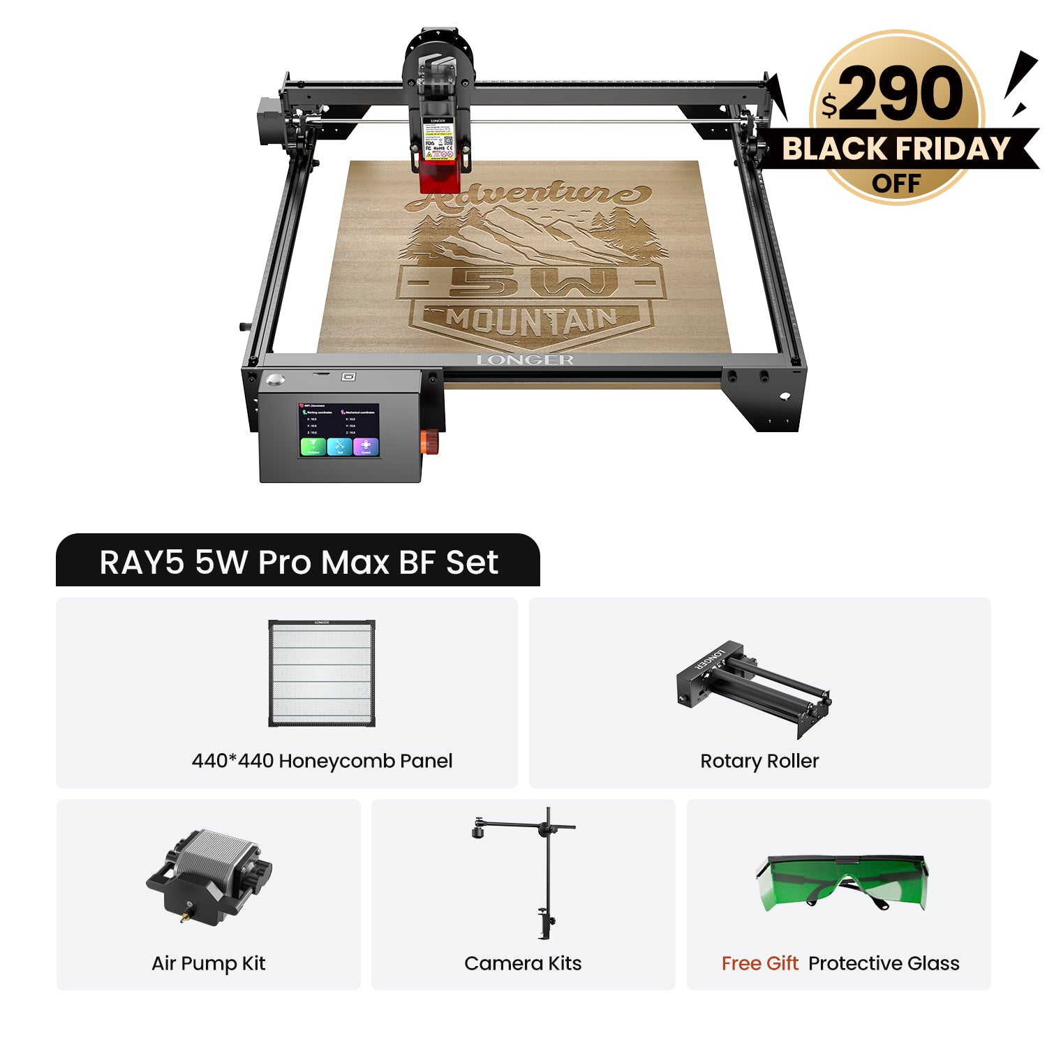 Longer Ray5 5W Laser Engraver