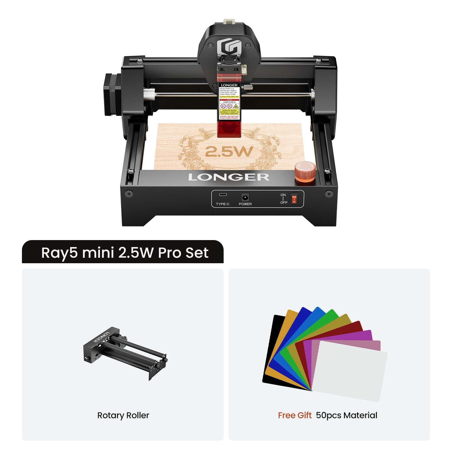 Longer Ray5 mini Laser Engraver