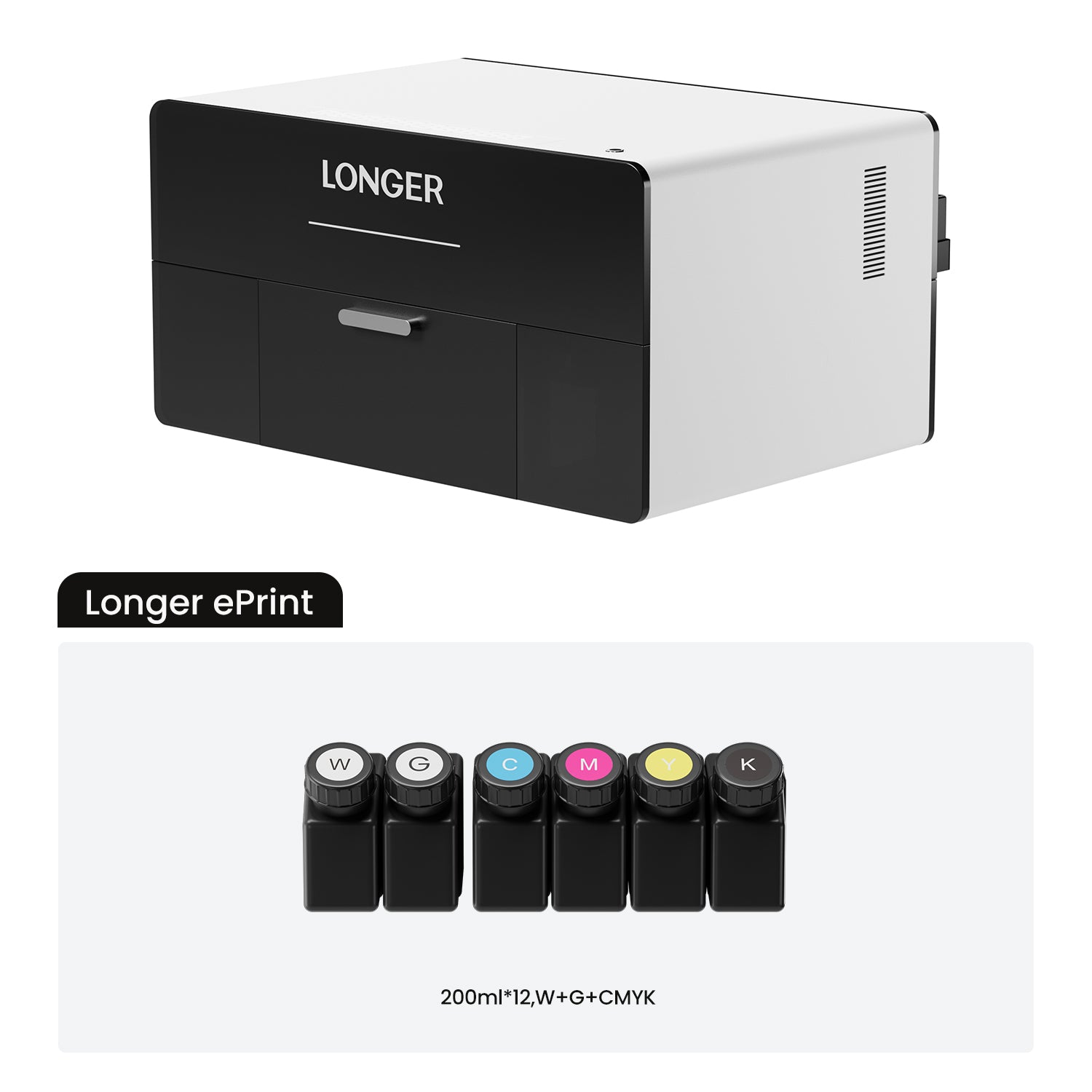 Longer ePrint Dual-head UV Printer