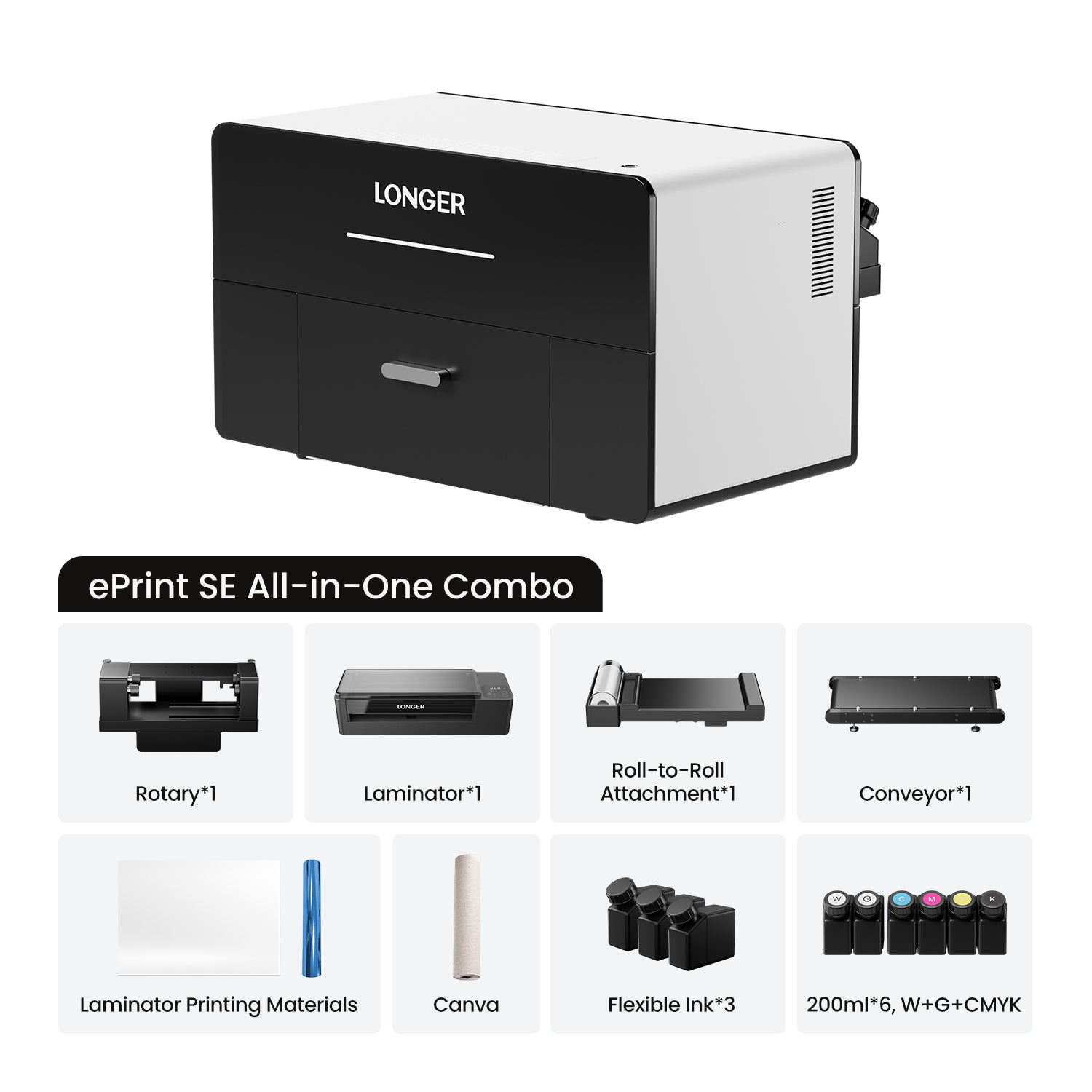 [Pre-order]Longer ePrint Dual-head UV Printer