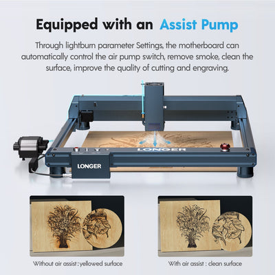 Longer Laser B1 40W Engraving Machine(44 - 48W Output Power) - LONGER