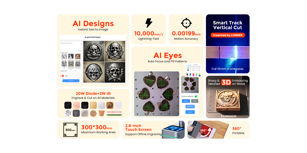 Longer Nano Duo Laser Engraver