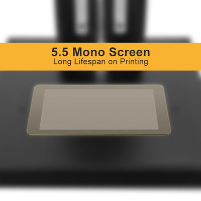 Orange 4K Resin 3D Printer - LONGER
